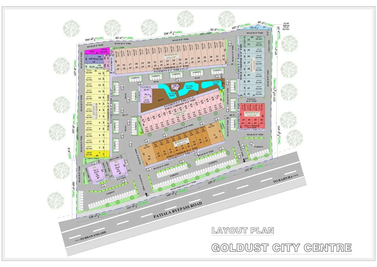 Goldust Layoutplan